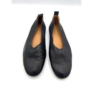 EUC 2018 Everlane Day Glove Black Leather Ballet Flats Size 9 Womens